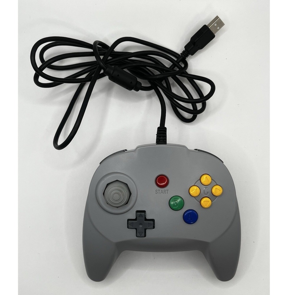 Wired USB Classic N64 Controller Gamepad For PC MAC Raspberry Pi 3 Joystick